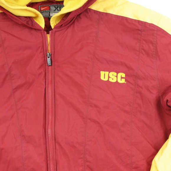 USC Nike Team Weatherproof Outdoor Jacket Sz XL - Picture 3 of 7